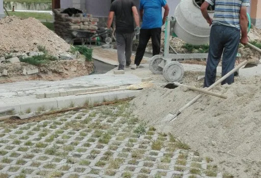 Ремонт на площадка на комплекс в с. Рогачево, Албена