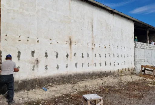 Строителство на складове за зърно в Кардам