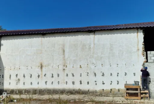 Строителство на складове за зърно в Кардам