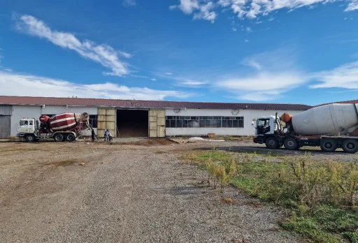 Строителство на складове за зърно в Кардам