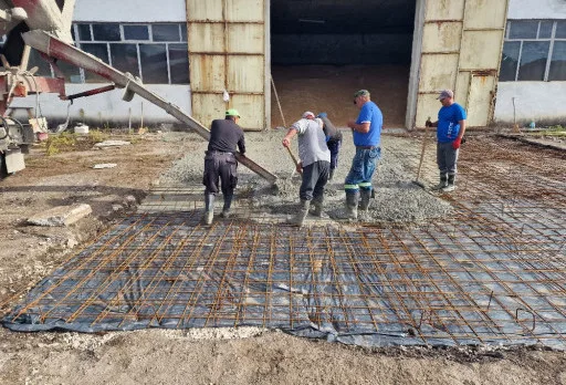 Строителство на складове за зърно в Кардам