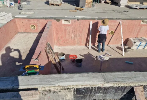 Строителство на басейн в Балчик