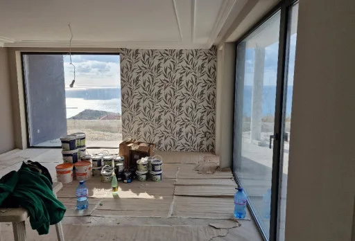 Модерна вила с плосък покрив в Балчик