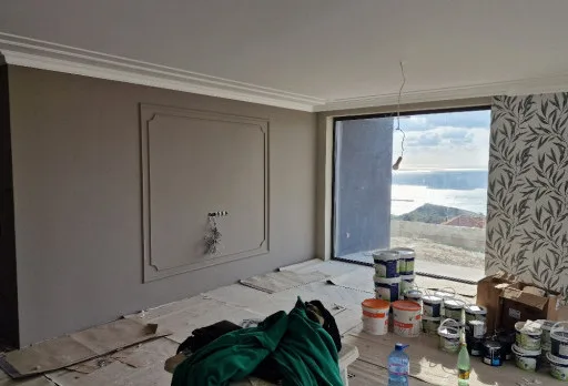 Модерна вила с плосък покрив в Балчик