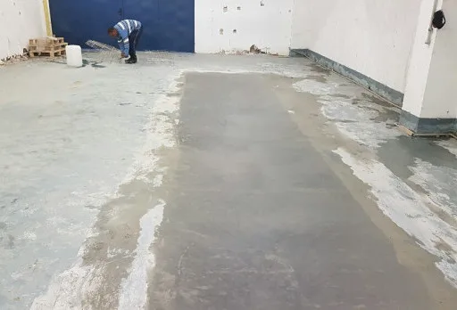 Строително-монтажни работи на основи за индустриален принтер във Варна