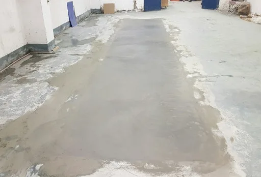 Строително-монтажни работи на основи за индустриален принтер във Варна