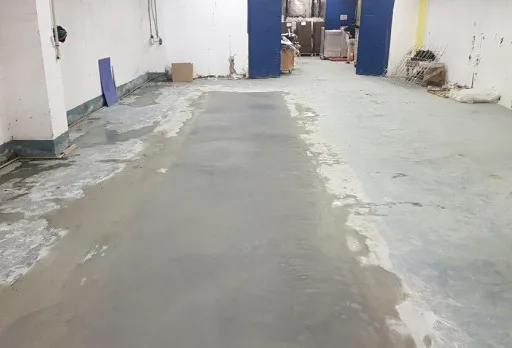 Строително-монтажни работи на основи за индустриален принтер във Варна