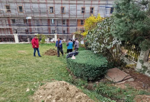 Bau eines Kanalisations-, Regenwasser- und Grundwassersystems in der Nähe von Varna