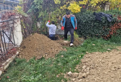 Bau eines Kanalisations-, Regenwasser- und Grundwassersystems in der Nähe von Varna
