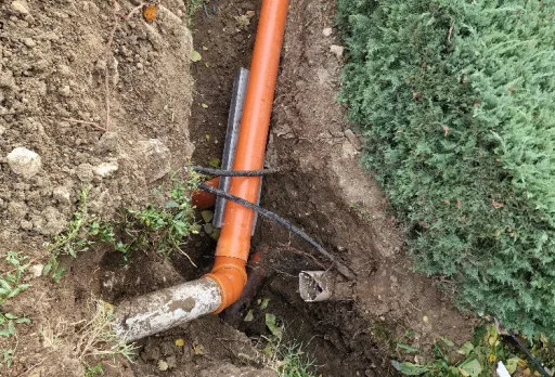 Bau eines Kanalisations-, Regenwasser- und Grundwassersystems in der Nähe von Varna