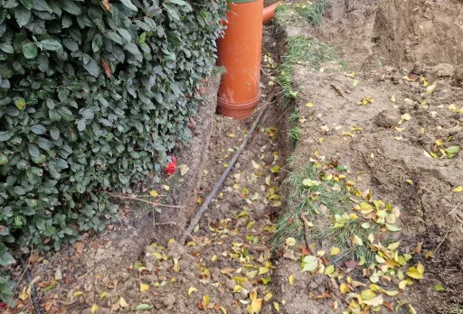 Bau eines Kanalisations-, Regenwasser- und Grundwassersystems in der Nähe von Varna