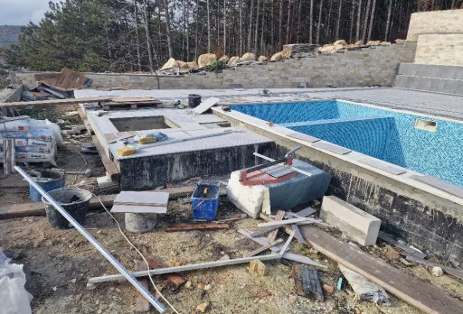 Модерна вила с плосък покрив в Балчик