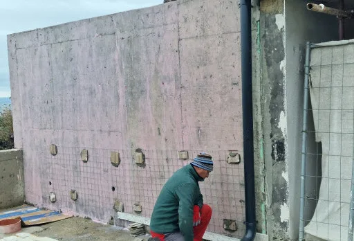 Модерна вила с плосък покрив в Балчик