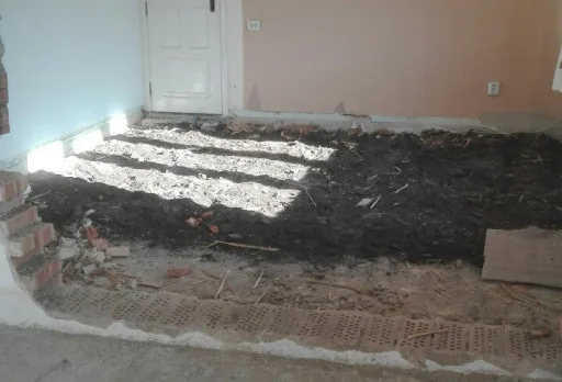 Building and repair works of a house near Albena