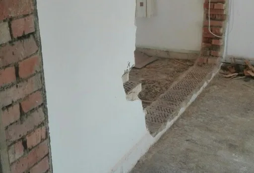 Building and repair works of a house near Albena