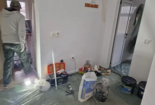 Construction and repair works of a house near Dobrich and General Toshevo