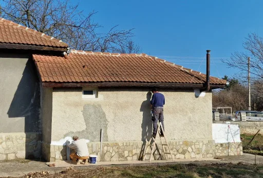 Construction and repair works of a house near Dobrich and General Toshevo