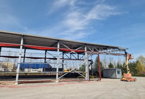Строителство на индустриален склад за метални изделия и административна сграда, гр.Добрич