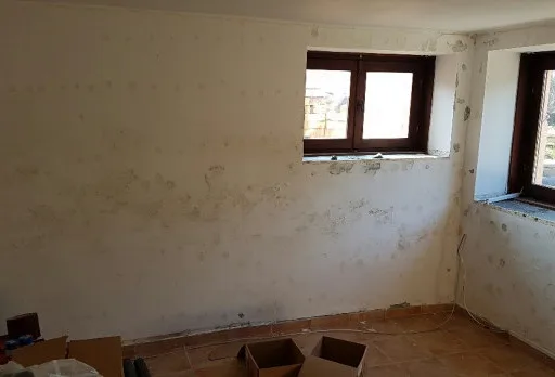 Building and repair works of a house near Albena