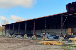 Строителство на склад за зърно в Добрич