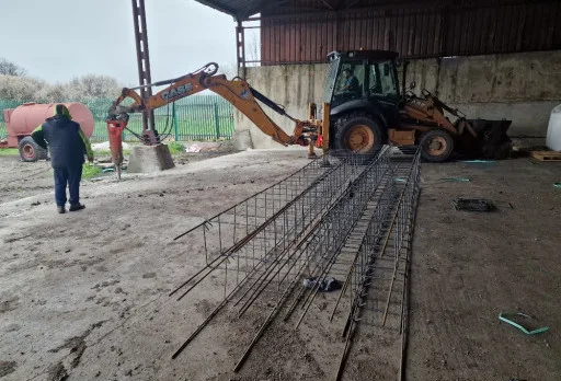 Строителство на склад за зърно в Добрич