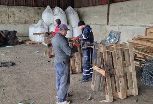 Строителство на склад за зърно в Добрич