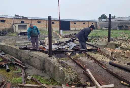 Строителство на склад за зърно в Добрич