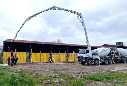 Строителство на склад за зърно в Добрич
