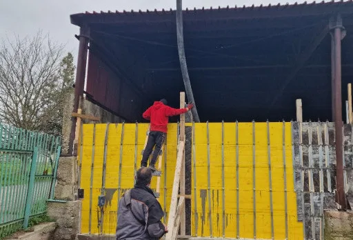 Строителство на склад за зърно в Добрич