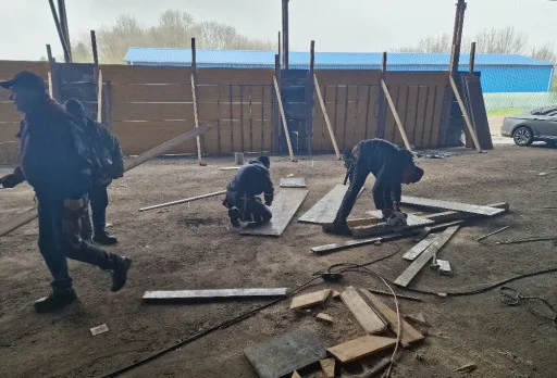 Строителство на склад за зърно в Добрич