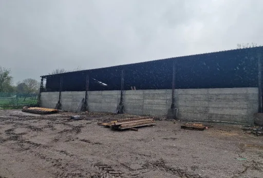 Строителство на склад за зърно в Добрич