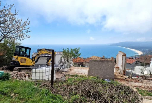 Строителство на къща в Балчик