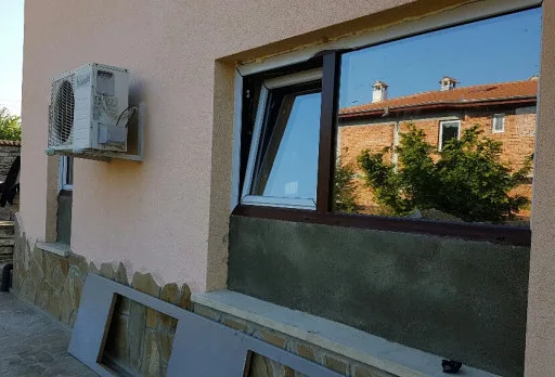 Building and repair works of a house near Albena