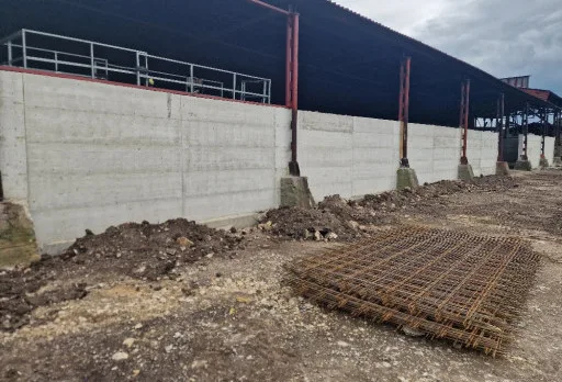 Строителство на склад за зърно в Добрич