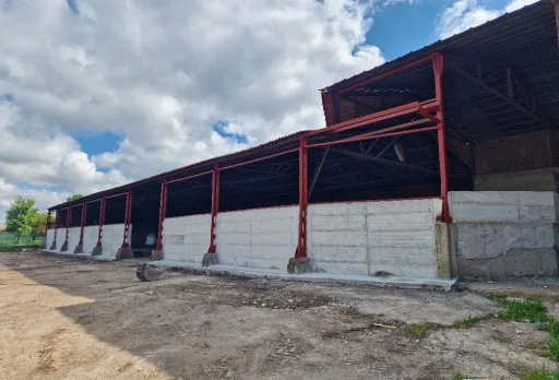 Строителство на склад за зърно в Добрич