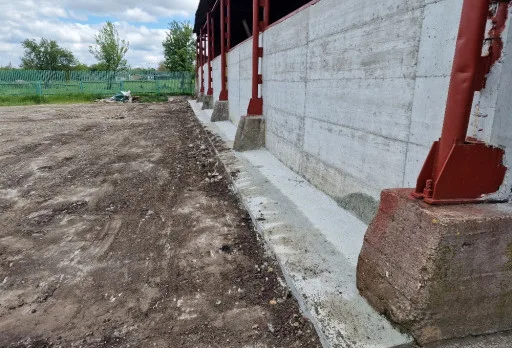 Строителство на склад за зърно в Добрич