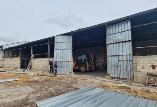 Строителство на склад за зърно в Генерал Тошево