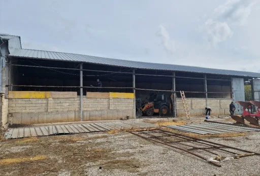 Строителство на склад за зърно в Генерал Тошево