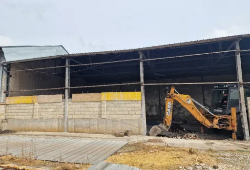 Строителство на склад за зърно в Генерал Тошево