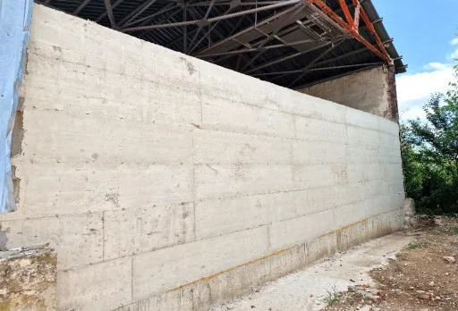 Строителство на склад за зърно в Генерал Тошево