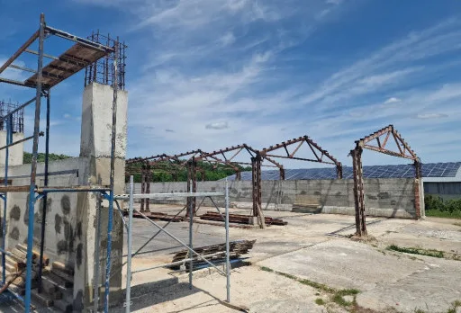 Строителство на склад за зърно в град Генерал Тошево