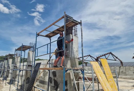 Строителство на склад за зърно в град Генерал Тошево