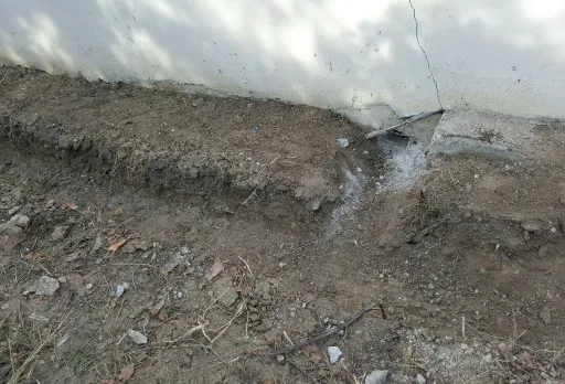 Строителство на отводнителен канал на вила в Албена