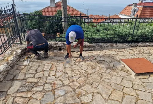 Ремонтни работи и вертикална планировка на къща в Балчик