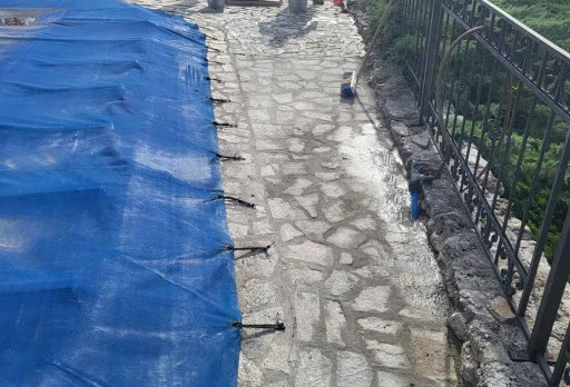 Ремонтни работи и вертикална планировка на къща в Балчик