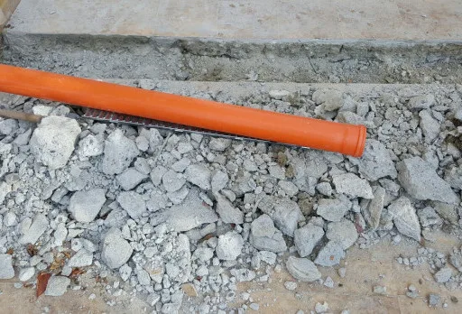 Строителство на отводнителен канал на вила в Албена