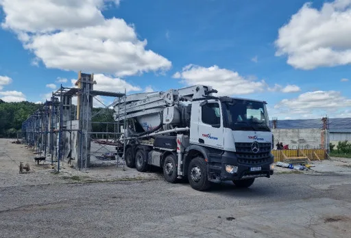 Строителство на склад за зърно в град Генерал Тошево