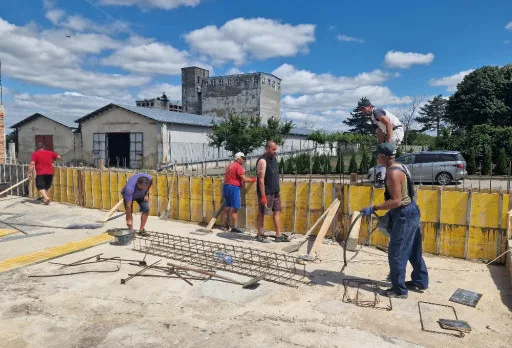 Строителство на склад за зърно в град Генерал Тошево