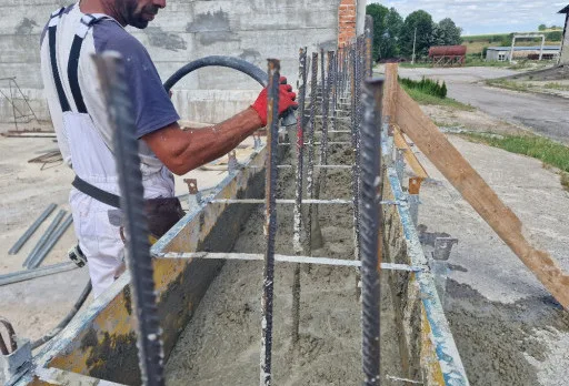 Строителство на склад за зърно в град Генерал Тошево