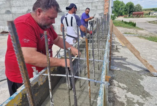 Строителство на склад за зърно в град Генерал Тошево